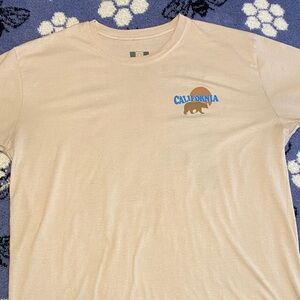 California Graphic Beige T-Shirt